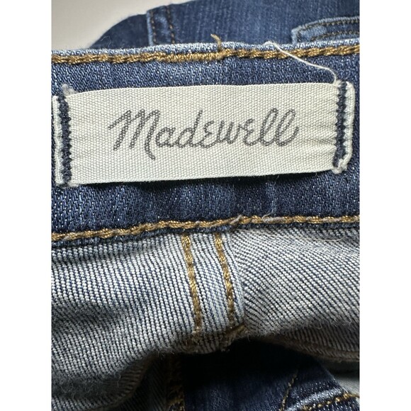 MADEWELL 8" Skinny Jeans Denim Dark Quincy Wash Women's 27 - Picture 4 of 10